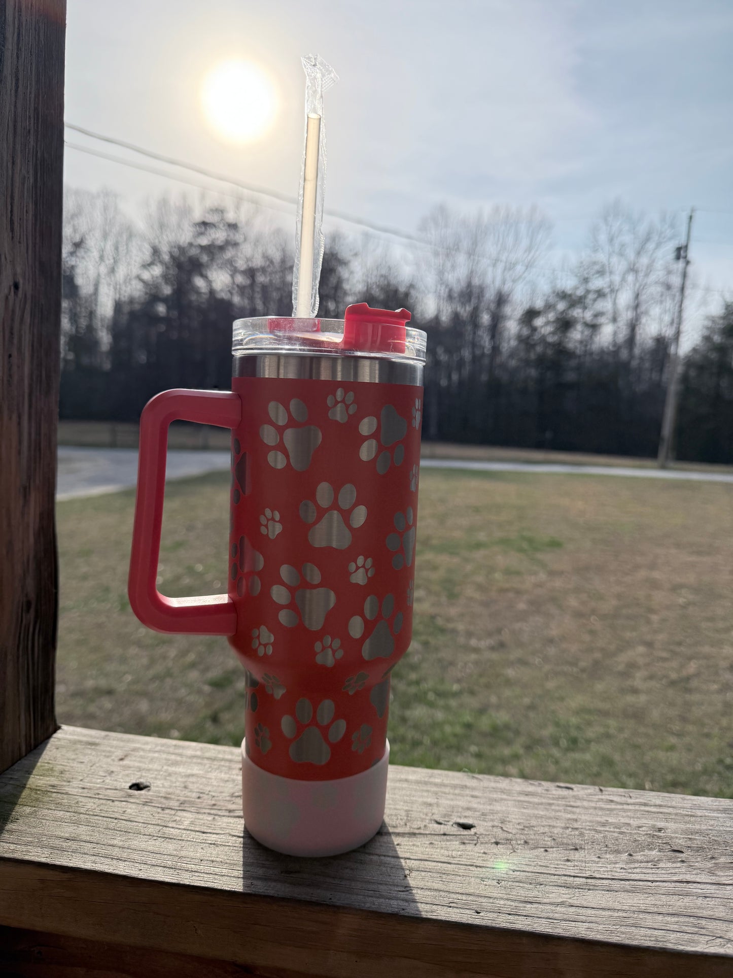 Dog Paw Tumbler