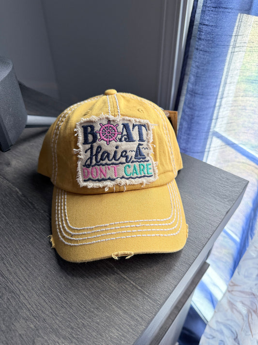 Boat Hair Don't Care Hat