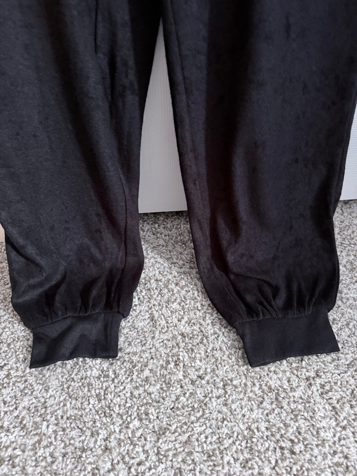 Black Joggers Tight Ankle