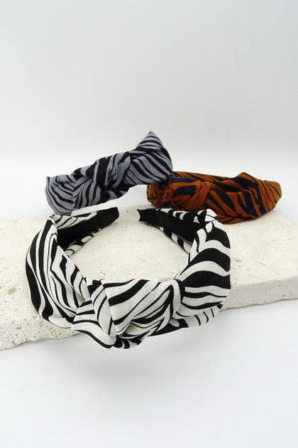 ANIMAL PRINT HEADBAND
